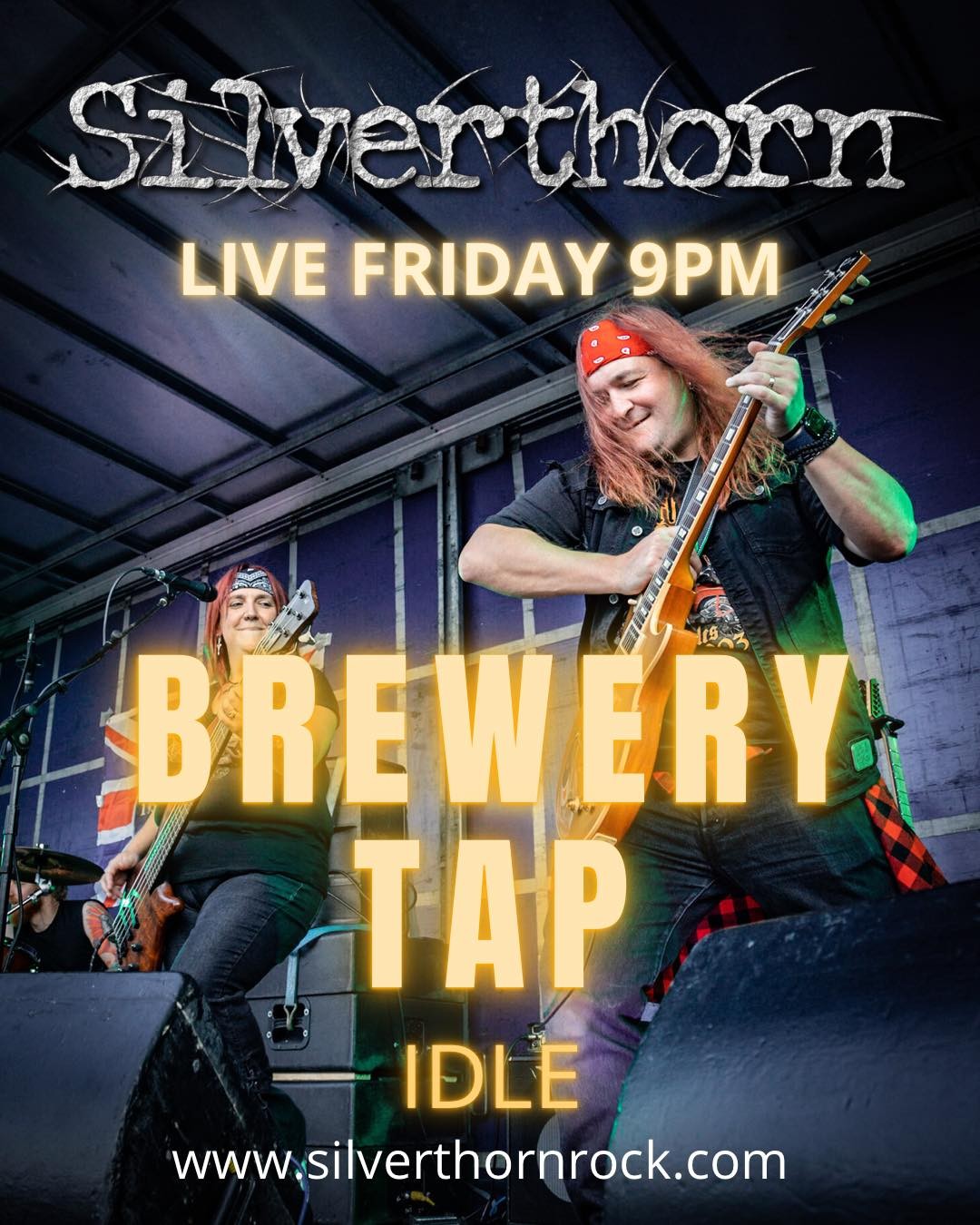 Tonight we are back at The Brewery Tap!  Can’t wait to see you all down there!

#rock #coverband #silverthorn #rocknroll #livemusic #livemusicisbetter #silverthornrock #livemusicislife #rockmusic #LiveMusicIsBack #rockandroll #stadiumrock