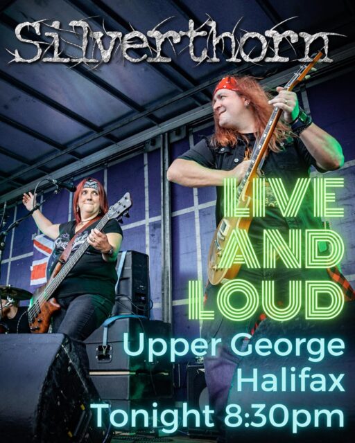 Tonight we are down at the Upper George Hotel Halifax!  See you there!
