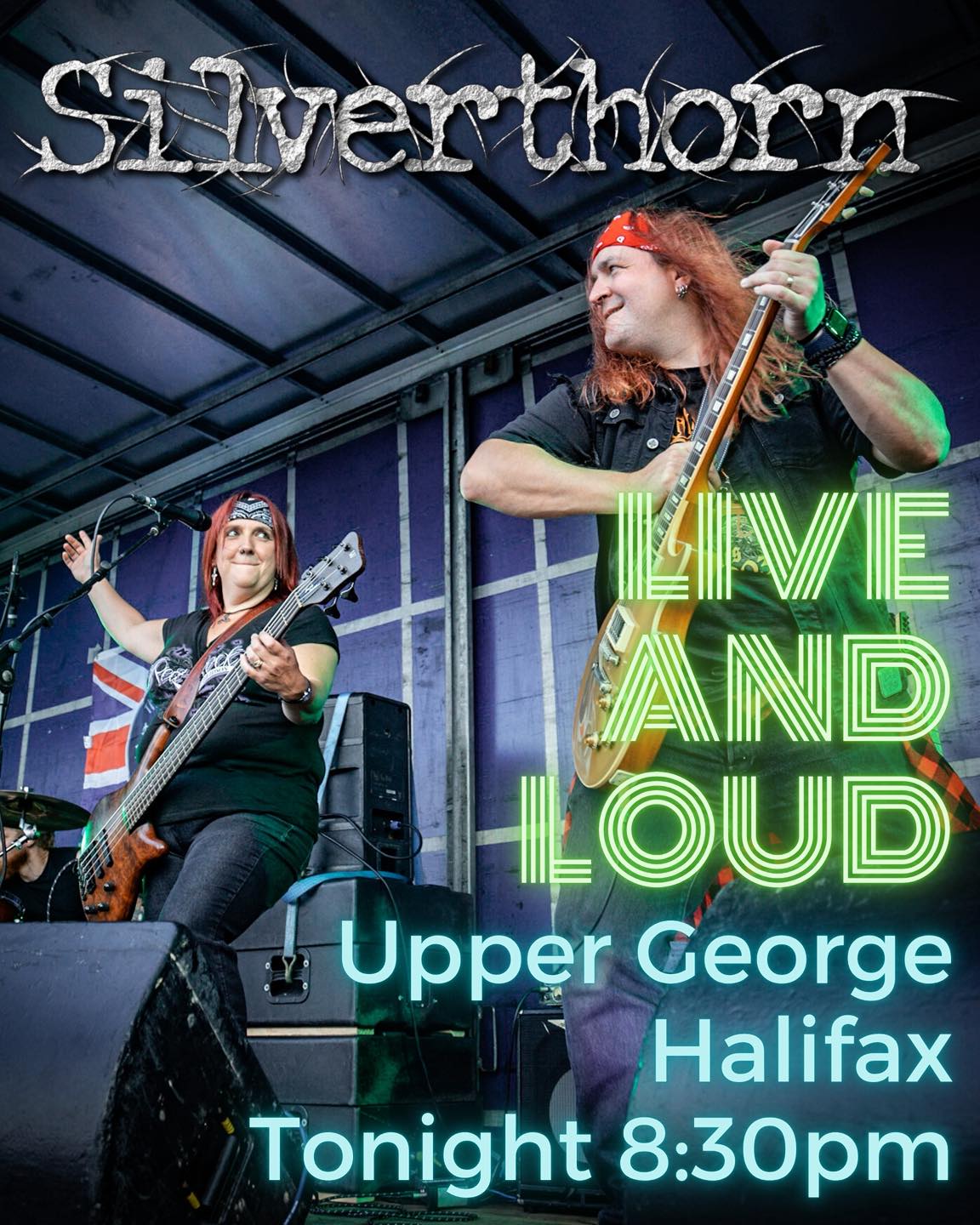 Tonight we are down at the Upper George Hotel Halifax!  See you there!