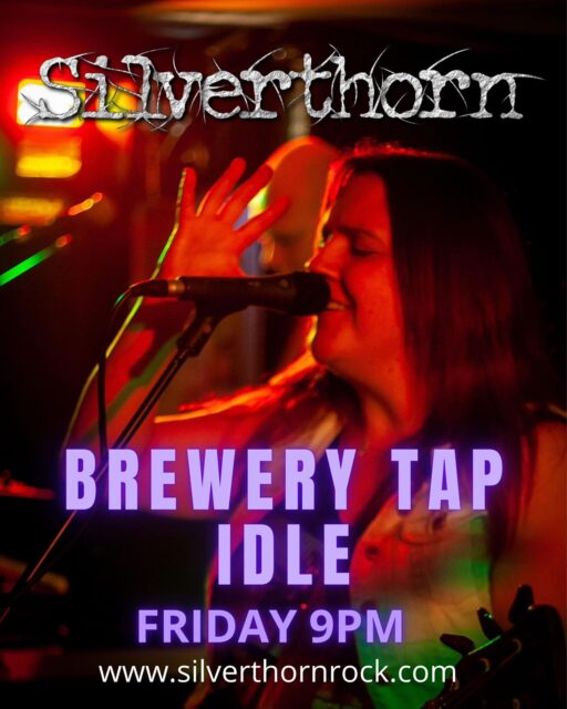 On Friday night we are back at The Brewery Tap in Idle.  We can’t wait!