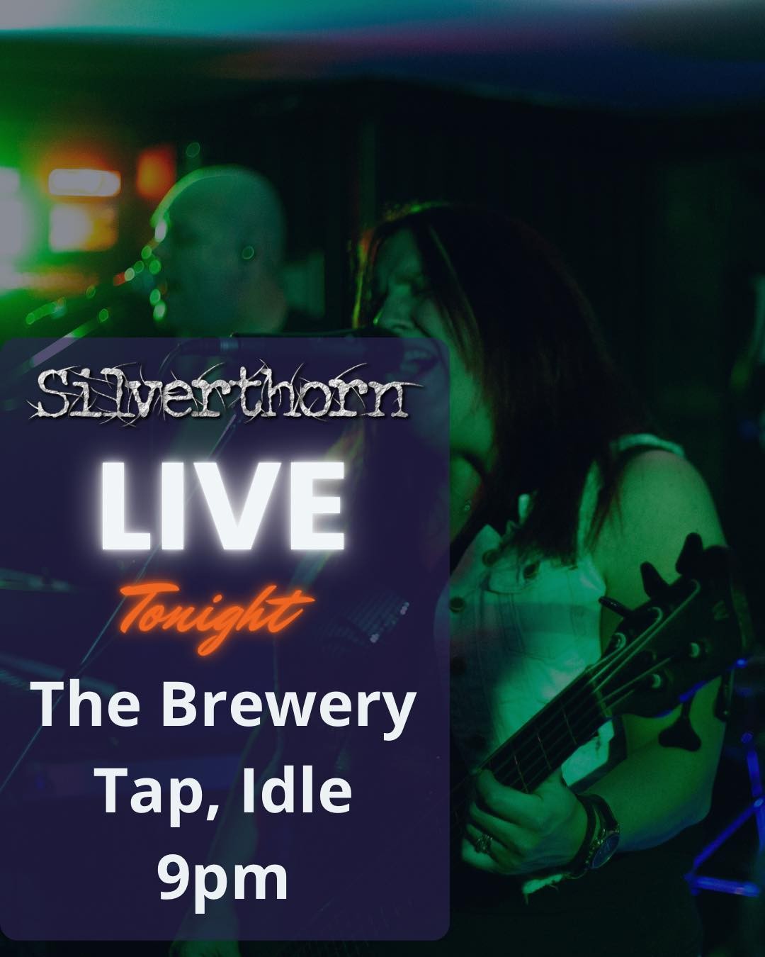 Tonight we’re bringing the ROCK to The Brewery Tap in Idle!  We love gigging here and we’re looking forward to seeing all of your familiar faces!! 

#rock #coverband #silverthorn #rocknroll #livemusic #livemusicisbetter #silverthornrock #livemusicislife #rockmusic #LiveMusicIsBack #rockandroll #stadiumrock