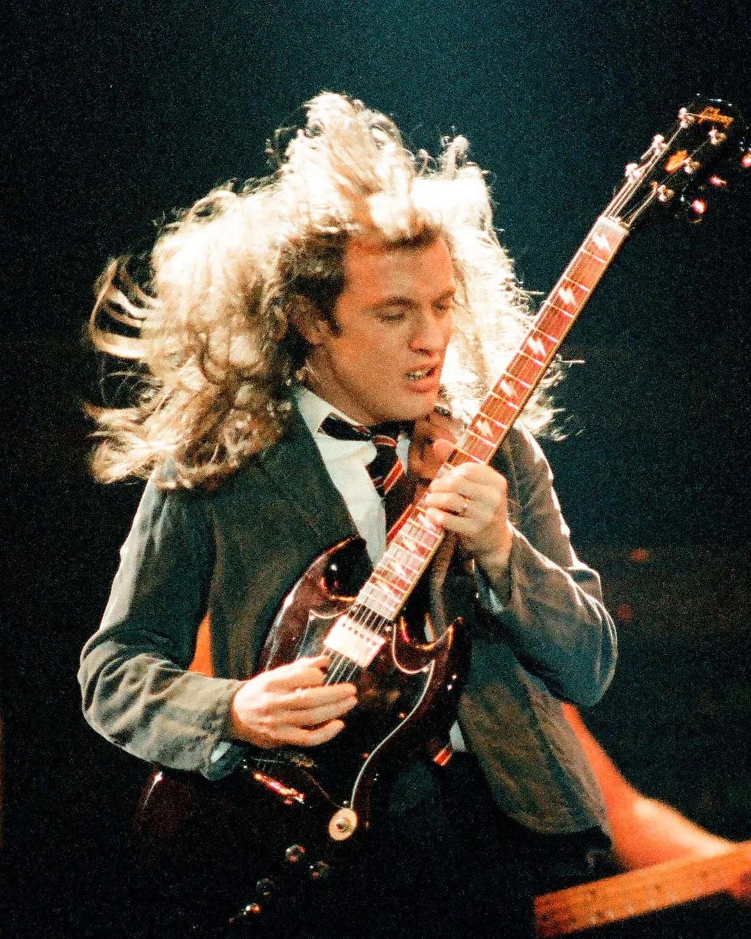 Happy 67th birthday to one of our favourite guitarists Angus Young! 

What’s your favourite AC/DC song?